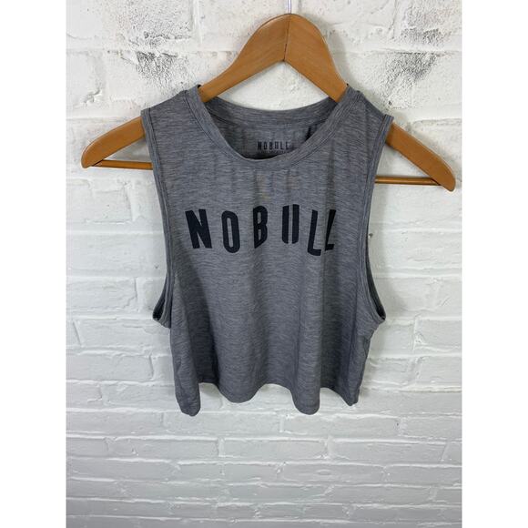 NOBULL Women's Lightweight Performance Muscle Tank Top Sleeveless Gray Size S - Picture 1 of 4
